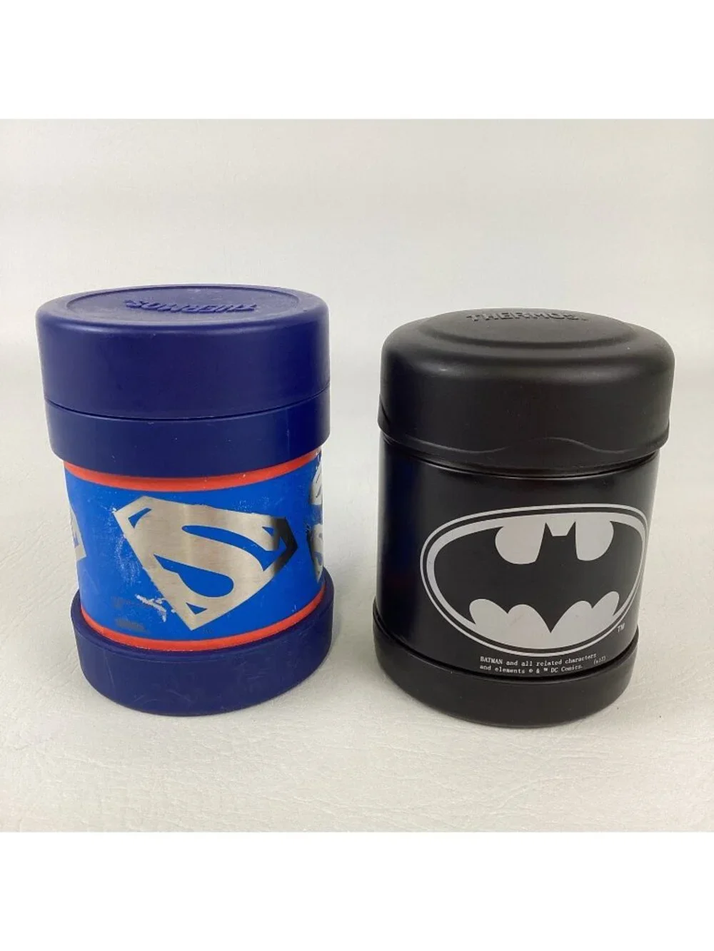 Thermos Funtainers DC Comics Superman Batman Insulated Travel Food Container